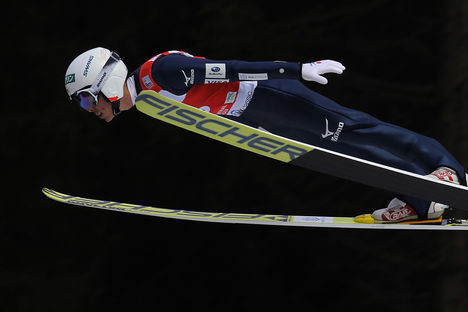 21.11.2015, Klingenthal, Germany (GER): Junshiro Kobayashi (JPN), Fischer- FIS world cup ski jumping, team HS140, Klingenthal (GER). www.nordicfocus.com. © Domanski/NordicFocus. Every downloaded picture is fee-liable. NordicFocus 21.11.2015, Klingenthal, Germany (GER): Junshiro Kobayashi (JPN), Fischer- FIS world cup ski jumping, team HS140, Klingenthal (GER). www.nordicfocus.com. © Domanski/NordicFocus. Every downloaded picture is fee-liable.