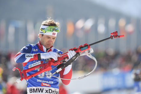 16.02.2017, Hochfilzen, Austria (AUT):Ole Einar Bjoerndalen (NOR) - IBU world championships biathlon, individual men, Hochfilzen (AUT). www.nordicfocus.com. © NordicFocus. Every downloaded picture is fee-liable. NordicFocus 16.02.2017, Hochfilzen, Austria (AUT):Ole Einar Bjoerndalen (NOR) - IBU world championships biathlon, individual men, Hochfilzen (AUT). www.nordicfocus.com. © NordicFocus. Every downloaded picture is fee-liable.