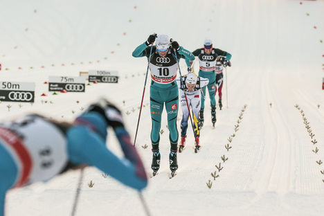 NordicFocus 07.01.2017, Val di Fiemme, Italy (ITA):Jean Marc Gaillard (FRA) - FIS world cup cross-country, tour de ski, mass men, Val di Fiemme (ITA). www.nordicfocus.com. © Modica/NordicFocus. Every downloaded picture is fee-liable.