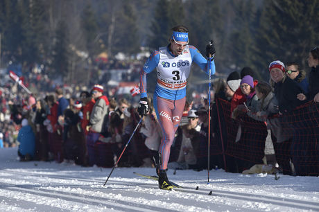 Thibaut/NordicFocus 11.03.2017, Oslo, Norway (NOR):Sergey Ustiugov (RUS) - FIS world cup cross-country, mass men, Oslo (NOR). www.nordicfocus.com. © Thibaut/NordicFocus. Every downloaded picture is fee-liable.