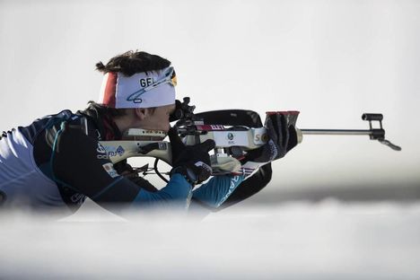 NordicFocus 27.01.2017, Duszniki Zdroj, Poland (POL):Emilien Jacquelin (FRA) - IBU Open European championships biathlon, sprint men, Duszniki Zdroj (POL). www.nordicfocus.com. © Manzoni/NordicFocus. Every downloaded picture is fee-liable.