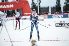 NordicFocus 26.11.2017, Ruka, Finland (FIN):Jessica Diggins (USA) - FIS world cup cross-country, pursuit women, Ruka (FIN). www.nordicfocus.com. © Modica/NordicFocus. Every downloaded picture is fee-liable.