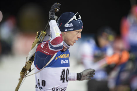 NordicFocus 30.11.2017, Oestersund, Sweden, (SWE):Johannes Thingnes Boe (NOR) - IBU world cup biathlon, individual men, Oestersund (SWE). www.nordicfocus.com. © Manzoni/NordicFocus. Every downloaded picture is fee-liable.