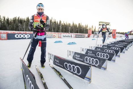 NordicFocus 03.12.2017, Lillehammer, Norway (NOR):Marit Bjoergen (NOR) - FIS world cup cross-country, skiathlon women, Lillehammer (NOR). www.nordicfocus.com. © Modica/NordicFocus. Every downloaded picture is fee-liable.