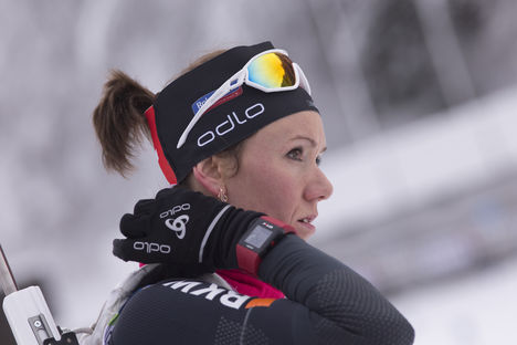 NordicFocus 13.12.2017, Annecy-Le Grand Bornand, France (FRA): Selina Gasparin (SUI) - IBU world cup biathlon, training, Annecy-Le Grand Bornand (FRA). www.nordicfocus.com. © Manzoni/NordicFocus. Every downloaded picture is fee-liable.