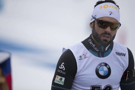 NordicFocus 08.12.2017, Hochfilzen, Austria (AUT):Simon Fourcade (FRA) - IBU world cup biathlon, sprint men, Hochfilzen (AUT). www.nordicfocus.com. © Manzoni/NordicFocus. Every downloaded picture is fee-liable.