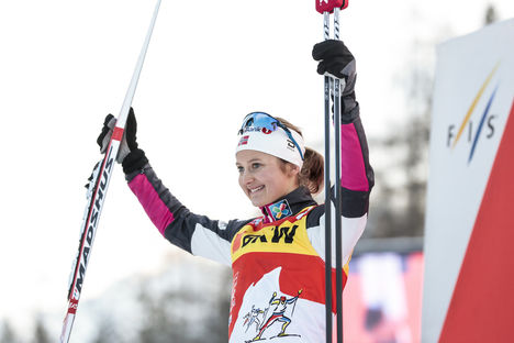 NordicFocus 31.12.2017, Lenzerheide, Switzerland (SUI):Ingvild Flugstad Oestberg (NOR) - FIS world cup cross-country, tour de ski, 10km women, Lenzerheide (SUI). www.nordicfocus.com. © Modica/NordicFocus. Every downloaded picture is fee-liable.