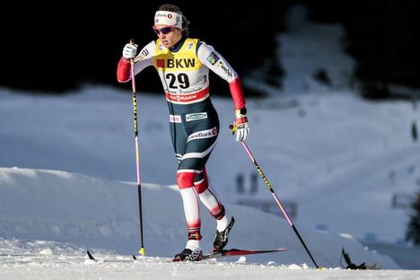 NordicFocus 31.12.2017, Lenzerheide, Switzerland (SUI):Astrid Uhrenholdt Jacobsen (NOR) - FIS world cup cross-country, tour de ski, 10km women, Lenzerheide (SUI). www.nordicfocus.com. © Modica/NordicFocus. Every downloaded picture is fee-liable.