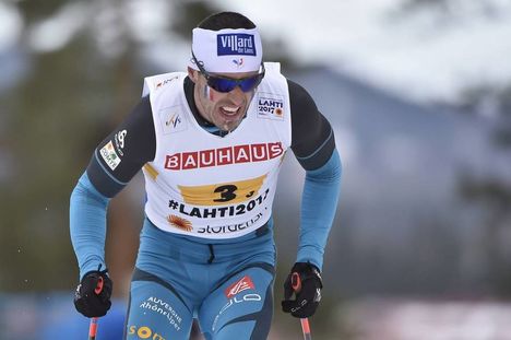 Thibaut/NordicFocus 03.03.2017, Lahti, Finland (FIN):Robin Duvillard (FRA) - FIS nordic world ski championships, cross-country, 4x10km men, Lahti (FIN). www.nordicfocus.com. © Thibaut/NordicFocus. Every downloaded picture is fee-liable.