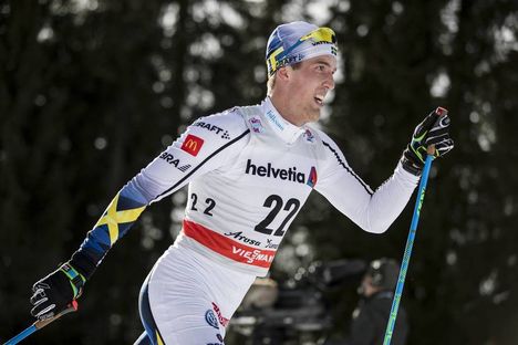 NordicFocus 31.12.2017, Lenzerheide, Switzerland (SUI):Calle Halfvarsson (SWE) - FIS world cup cross-country, tour de ski, 15km men, Lenzerheide (SUI). www.nordicfocus.com. © Modica/NordicFocus. Every downloaded picture is fee-liable.