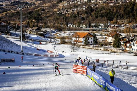 NordicFocus 15.01.2017, Val di Fiemme, Italy (ITA):Go Yamamoto (JPN) - FIS world cup nordic combined, individual gundersen HS134/10km, Val di Fiemme (ITA). www.nordicfocus.com. © Bragotto/NordicFocus. Every downloaded picture is fee-liable.