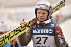 Thibaut/NordicFocus 12.03.2017, Oslo, Norway (NOR):Maren Lundby (NOR) - FIS world cup ski jumping ladies, individual HS134, Oslo (NOR). www.nordicfocus.com. © Thibaut/NordicFocus. Every downloaded picture is fee-liable.