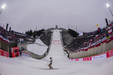 NordicFocus 12.03.2017, Oslo, Norway (NOR):Event Feature: Undefined Jumper in the outrun of the Holmenkollen Bakken - FIS world cup ski jumping, individual HS134, Oslo (NOR). www.nordicfocus.com. © NordicFocus. Every downloaded picture is fee-liable.