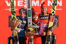 PODIUM OBERSTDORF
