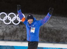 NordicFocus 12.02.2018, Pyeongchang, Korea (KOR):Stephane Bouthiaux (FRA) coach Team France - XXIII. Olympic Winter Games Pyeongchang 2018, biathlon, pursuit men, Pyeongchang (KOR). www.nordicfocus.com. © Manzoni/NordicFocus. Every downloaded picture is fee-liable.
