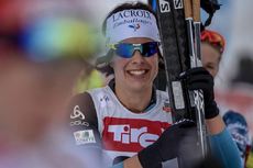 NordicFocus 28.01.2018, Seefeld, Austria (AUT):Anouk Faivre Picon (FRA) - FIS world cup cross-country, mass women, Seefeld (AUT). www.nordicfocus.com. © Thibaut/NordicFocus. Every downloaded picture is fee-liable.