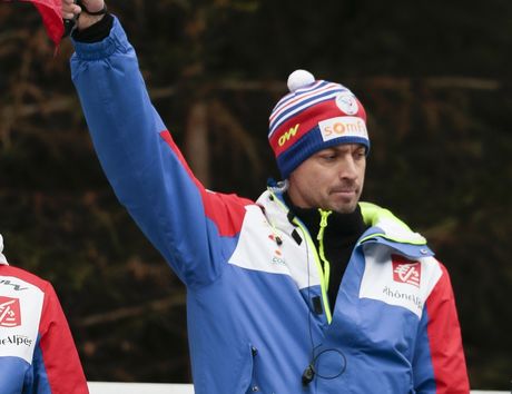 NordicFocus 27.02.2016, Val di Fiemme, Italy (ITA): Jerome Laheurte (FRA) - FIS world cup nordic combined, individual gundersen HS134/10km, Val di Fiemme (ITA). www.nordicfocus.com. © Modica/NordicFocus. Every downloaded picture is fee-liable.