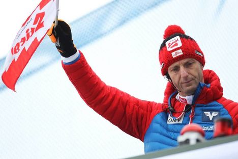 NordicFocus 09.01.2015, Bad Mitterndorf, Austria (AUT): Heinz Kuttin (AUT), headcoach team Austria- FIS world cup ski jumping, individual HS200, training, qualification, Bad Mitterndorf (AUT). www.nordicfocus.com. © Domanski/NordicFocus. Every downloaded picture i