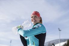 NordicFocus 19.03.2017, Oslo, Norway (NOR):Gabriela Koukalova (CZE) - IBU world cup biathlon, cups, Oslo (NOR). www.nordicfocus.com. © Manzoni/NordicFocus. Every downloaded picture is fee-liable.