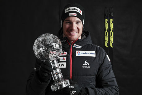 NordicFocus 16.03.2018, Falun Sweden (SWE):Dario Cologna (SUI) - FIS world cup cross-country, cups, Falun (SWE). www.nordicfocus.com. © Modica/NordicFocus. Every downloaded picture is fee-liable.