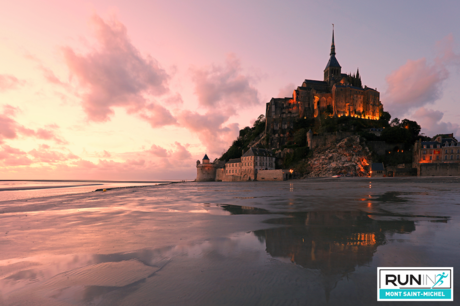 RUN IN MONT SAINT MICHEL