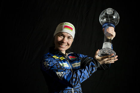NordicFocus 23.03.2018, Tyumen, Russia (RUS):Nadezhda Skardino (BLR) - IBU world cup biathlon, cups, Tyumen (RUS). www.nordicfocus.com. © Manzoni/NordicFocus. Every downloaded picture is fee-liable.