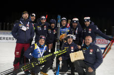 NordicFocus 08.03.2018, Kontiolahti, Finland (FIN):Quentin Fillon Maillet (FRA), Simon Desthieux (FRA), (l-r) - IBU world cup biathlon, sprint men, Kontiolahti (FIN). www.nordicfocus.com. © Manzoni/NordicFocus. Every downloaded picture is fee-liable.
