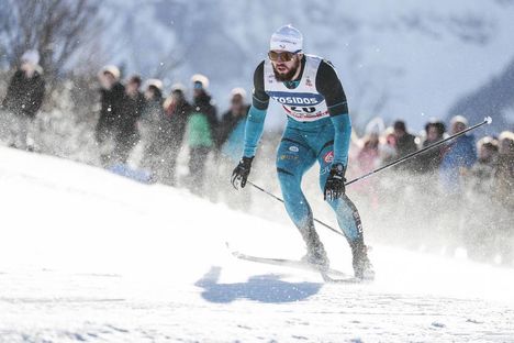 NordicFocus 20.01.2018, Planica, Slovenia (SLO):Baptiste Gros (FRA) - FIS world cup cross-country, individual sprint, Planica (SLO). www.nordicfocus.com. © Modica/NordicFocus. Every downloaded picture is fee-liable.