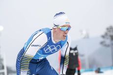 NordicFocus 18.02.2018, Pyeongchang, Korea (KOR):Calle Halfvarsson (SWE) - XXIII. Olympic Winter Games Pyeongchang 2018, cross-country, 4x10km men, Pyeongchang (KOR). www.nordicfocus.com. © Modica/NordicFocus. Every downloaded picture is fee-liable.