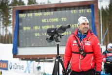 NordicFocus 09.03.2017, Kontiolahti, Finland (FIN):Siegfried Mazet (FRA) coach team Norway - IBU world cup biathlon, training, Kontiolahti (FIN). www.nordicfocus.com. © Tumashov/NordicFocus. Every downloaded picture is fee-liable.