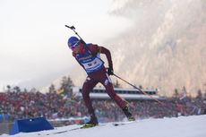 NordicFocus 12.01.2018, Ruhpolding, Germany (GER):Anton Babikov (RUS) - IBU world cup biathlon, relay men, Ruhpolding (GER). www.nordicfocus.com. © Manzoni/NordicFocus. Every downloaded picture is fee-liable.