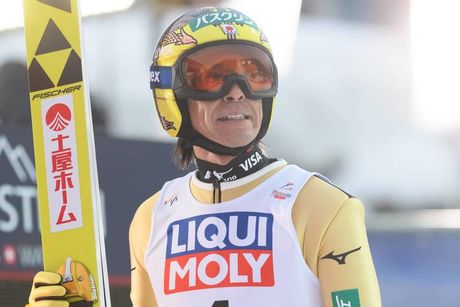 NordicFocus 20.01.2018, Oberstdorf, Germany (GER):Noriaki Kasai (JPN) - FIS ski flying world championships, individual HS225, Oberstdorf (GER). www.nordicfocus.com. © Rauschendorfer/NordicFocus. Every downloaded picture is fee-liable.
