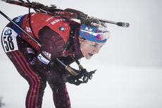 NordicFocus 08.12.2017, Hochfilzen, Austria (AUT):Ekaterina Yurlova-Percht (RUS) - IBU world cup biathlon, sprint women, Hochfilzen (AUT). www.nordicfocus.com. © Manzoni/NordicFocus. Every downloaded picture is fee-liable.