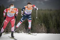 NordicFocus 02.12.2018, Lillehammer, Norway (NOR):Emil Iversen (NOR) - FIS world cup cross-country, pursuit men, Lillehammer (NOR). www.nordicfocus.com. © Modica/NordicFocus. Every downloaded picture is fee-liable.