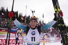 NordicFocus 09.12.2018, Pokljuka, Slovenia (SLO):Quentin Fillon Maillet (FRA) - IBU world cup biathlon, pursuit men, Pokljuka (SLO). www.nordicfocus.com. © Manzoni/NordicFocus. Every downloaded picture is fee-liable.