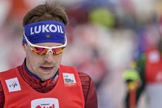 NordicFocus 28.01.2018, Seefeld, Austria (AUT):Sergey Ustiugov (RUS) - FIS world cup cross-country, mass men, Seefeld (AUT). www.nordicfocus.com. © Thibaut/NordicFocus. Every downloaded picture is fee-liable.
