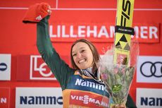 NordicFocus 02.12.2018, Lillehammer, Norway (NOR):Katharina Althaus (GER) - FIS world cup ski jumping ladies, individual HS140, Lillehammer (NOR). www.nordicfocus.com. © Tumashov /NordicFocus. Every downloaded picture is fee-liable.