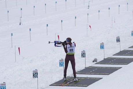 NordicFocus 26.01.2018, Ridnaun, Italy (ITA):Victoria Slivko (RUS) - IBU Open European championships biathlon, sprint women, Ridnaun (ITA). www.nordicfocus.com. © Manzoni/NordicFocus. Every downloaded picture is fee-liable.