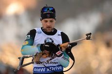 NordicFocus 17.01.2019, Ruhpolding, Germany (GER):Simon Desthieux (FRA) - IBU world cup biathlon, sprint men, Ruhpolding (GER). www.nordicfocus.com. © Tumashov/NordicFocus. Every downloaded picture is fee-liable.