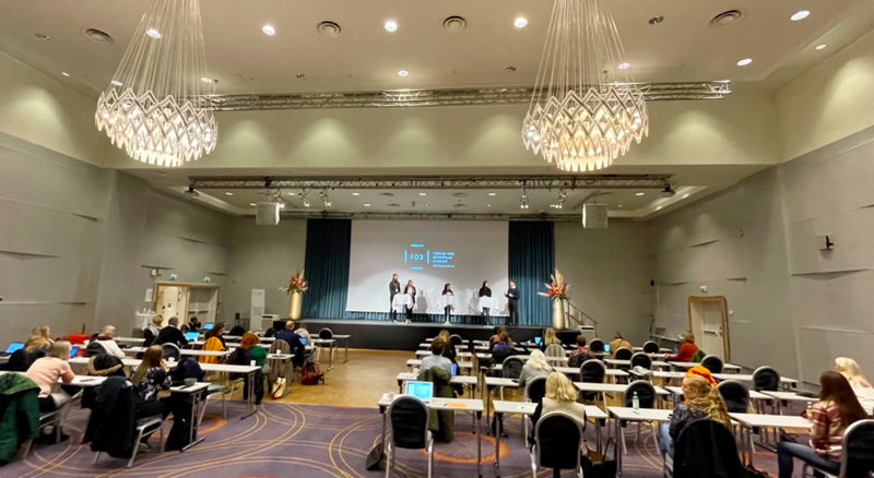 Fra konferansesalen på Scandic Nidelven, Trondheim. Foto: Torbjørn Vinje Fra konferansesalen på Scandic Nidelven, Trondheim. Foto: Torbjørn Vinje