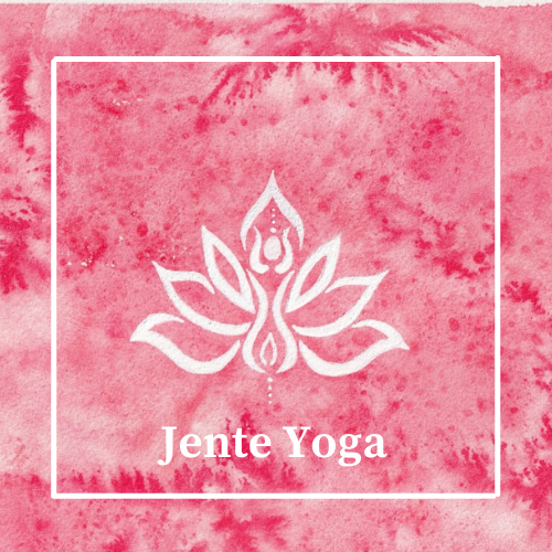 Rød Jente yoga, logo