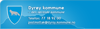Til startsiden Dyrøy kommune - den lærende kommune