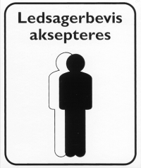 Ledsagerbevis aksepteresx 1