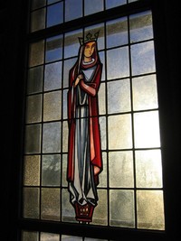 V&oslash;lstad kirke - Glassmaleri