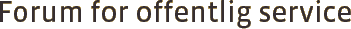 Forum for offentlig service