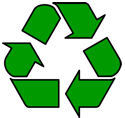 Internasjonalt symbol for resirkulering Internasjonalt symbol for resirkulering