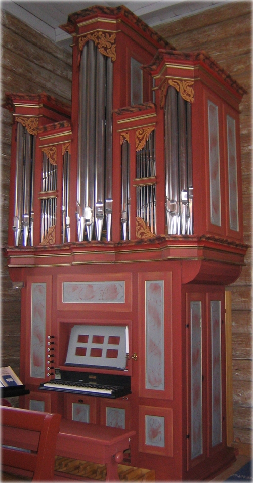 Lunde kirke Brinck Hansen orgel