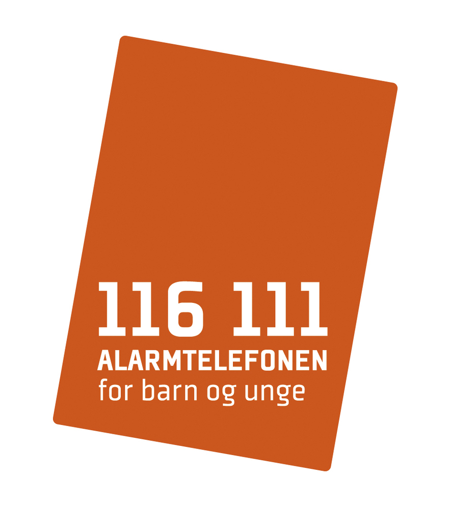 Logo alarmtelefon for barn og unge