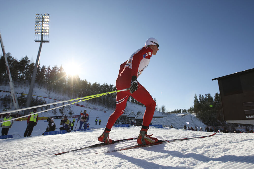 07.03.2010, Lahti, Finland (FIN): Kristian Rennemo (NOR), Peltonen, One Way - FIS world cup cross-country, 4x10km men, Lahti (FIN). www.nordicfocus.com. � Laiho/NordicFocus. Every downloaded picture is fee-liable.