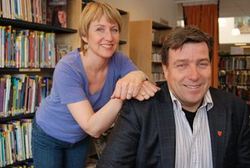 Heidi Berg Kjuus og John �dbehr Julianne Heidi Berg Kjuus og John �dbehr